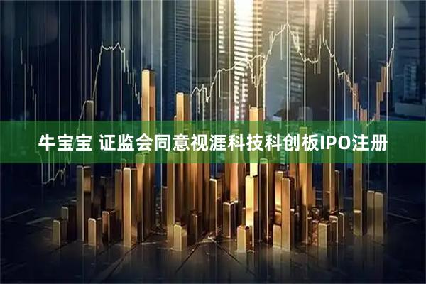 牛宝宝 证监会同意视涯科技科创板IPO注册