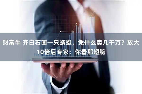 财富牛 齐白石画一只蜻蜓，凭什么卖几千万？放大10倍后专家：你看那翅膀